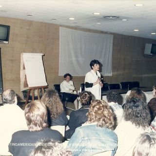 1988 Argentina Buenos Aires  facultad de medicina bs as junto a la kga maria teresa mayer